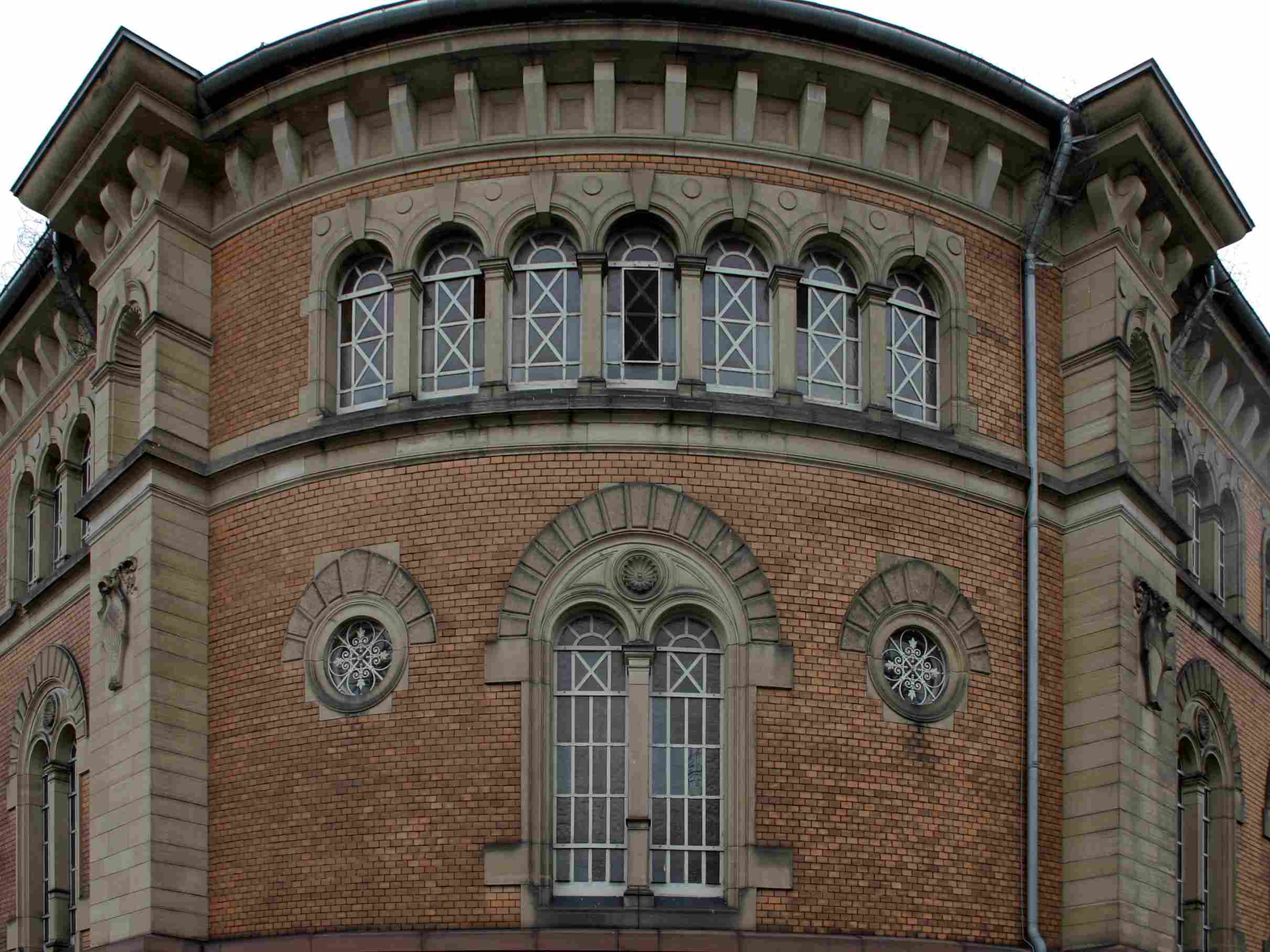 Teilansicht der Aussenfassade 